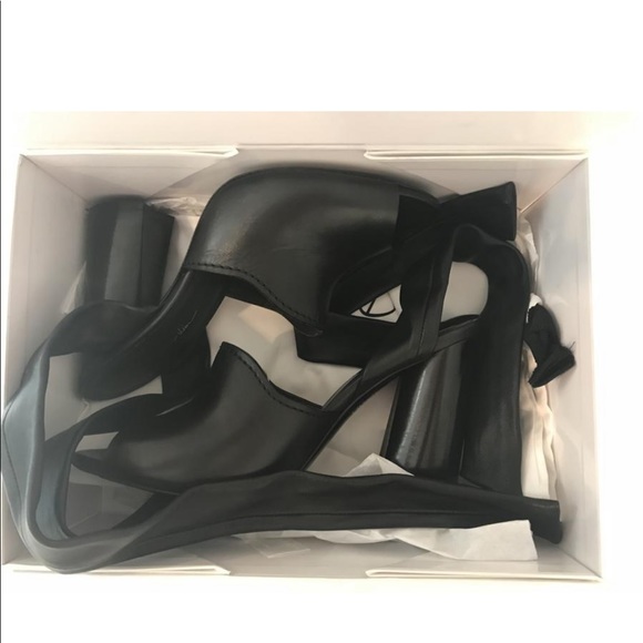 3.1 Phillip Lim black Kyoto sandals - Picture 5 of 5